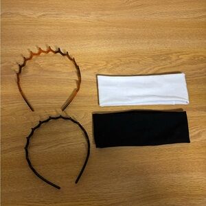 Headband Set - Black, White, Tortoiseshell